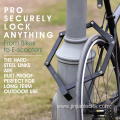 Foldable Hardened Steel Motorcycle MTB Road Bike Lock